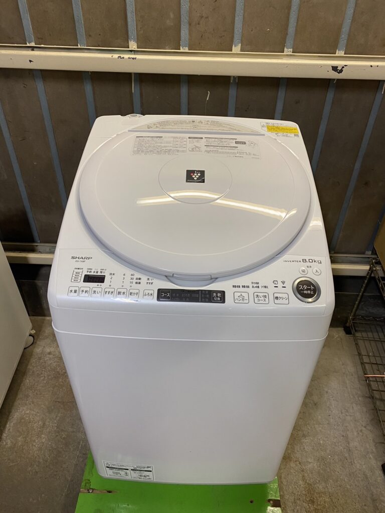 シャープ 洗濯機（乾燥機付き） ＥＳ－ＴＸ８２０ 説明書等あり - 生活家電
